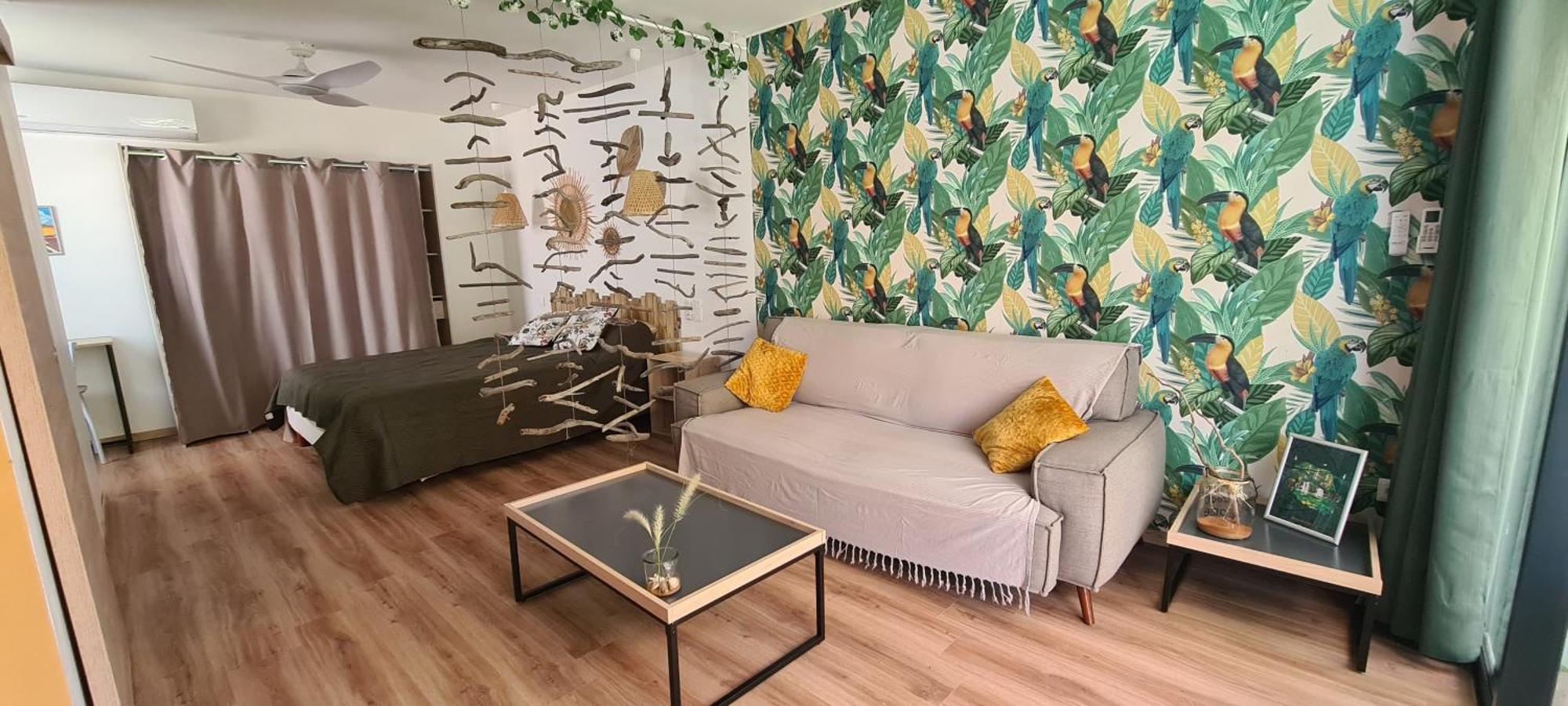 Étang-Salé les Bains Coquet Appartement A 50 M Du Lagon מראה חיצוני תמונה